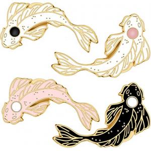 Custom Soft Enamel Lapel Pins Anime Rose Gold Badge SGS