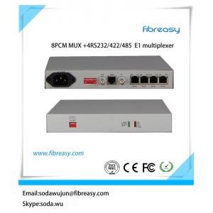 G.703 voice mux E1 PCM 8 lines telephone extender  PCM MUX  e1 multiplexer