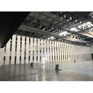 China Aluminum Track Moveable Wall Partition for Soundproofing Up To 43-50dB in Commercial Spaces wholesale