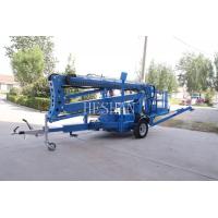China Aerial Work Towable Articulating Boom Lift Hydraulic Trailer Mounted Boom Lift on sale