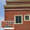 China Modern Design Mixed Gradient Colors Thin Clay Brick Veneer Facade Building Exterior Wall Clinker Tile wholesale