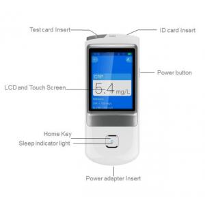 China Intelligent Poct Quantitative Immunoassay Analyzer With 2.8 Inch Colorful Touch Screen supplier