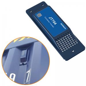 China Free Maintenance IP67 Container GPS Tracker Plastic With 12000MAH Battery supplier