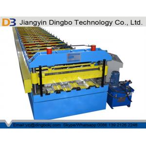 China Building Material Metal Roof Galvanized Iron Sheet Floor Deck Roll Forming Machine Production Line supplier