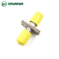 China Dust Cap ST Fibre Optic Adapter Multimode Singlemode For FTTH Outlets on sale