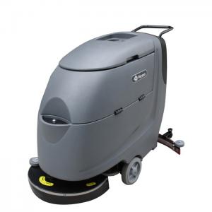 Noiseless Battery Operated Floor Scrubber , Concrete Floor Cleaner Machine