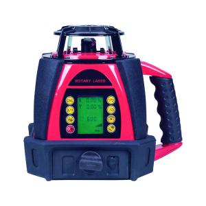 Rotary Self-Leveling LCD Screen Red Beam Line Rotary Laser Level Hand Tools Box