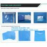 China Sterile blister packing for SMS/PP surgeon Gown, Protective Sterile Hospital Disposable Medical, Nonwoven Medical Clot wholesale