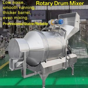 China Máquina mezcladora automática de té y polvo personalizada | Mezcladora industrial de tambor para aromatización y hojas wholesale