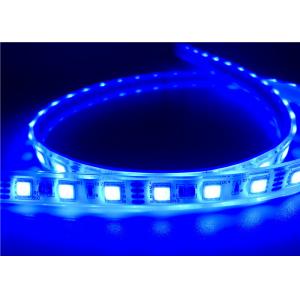 China 14.4W 60 leds RGB LED Strip Lights , 12V / 24V / 12v Waterproof LED Light Strips supplier