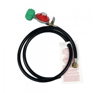 Rubber Welding Torch Propane Regulator 0-5PSI Adjustable with 5FT LPG Hose and Valve