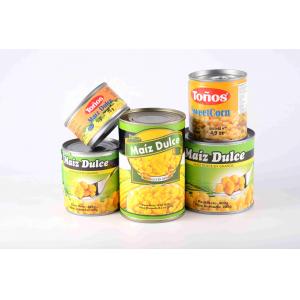 Non GMO Yellow Canned Sweet Corn Rich Starch With Special Fragrance