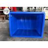 China Commercial Textile Mobile Tapered Plastic Box Truck Cart For Garment Industrial wholesale