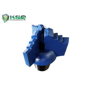 China Api Certificated 3 Wings / Blades Pdc Step Drag Bits For Water Well Drilling wholesale