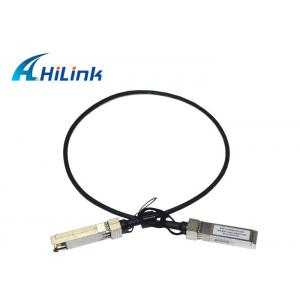 Hot Pluggable 10G SFP+ DAC Cable For Storage Area Networks /  Ethernet