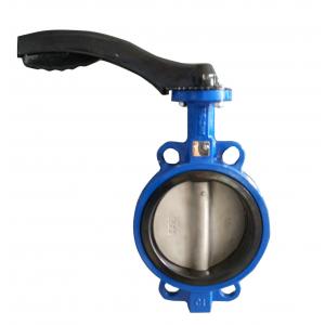 pn16 Cast Ductile Iron Wafer Lug butterfly valve Electric Pneumatic Aluminium Handle DN100 150 300 200MM Tianjin