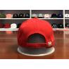 China ACE brand newest bling star 3D embroidery logo 6panel red baseball caps hats wholesale