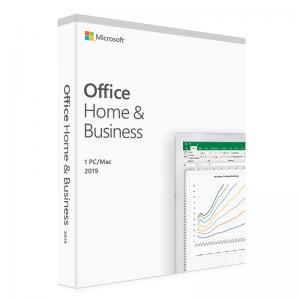 Globally online activation Microsoft Software Office 2019 home and business coa label package office 2019 HB COA