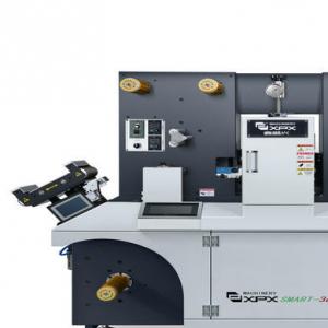 China Smart-360 servomotor sticker die cutting machine semi or full rotary cut high precision supplier