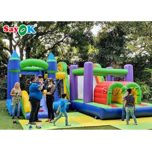 Durable Big Folding Inflatable Camo Bouncer For Amusement Park SGS CE