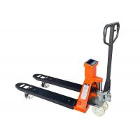 China Stainless Steel Forklift Weighing Scale Pallet Jack Manual 3T For Moving Cargo on sale