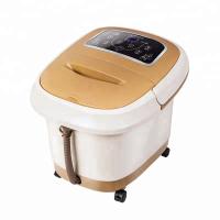 China Wireless Control Automatic Foot Massage Bath Machine Thermalstat And Rolling PTC Heating on sale