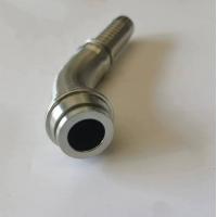 China 45-Degree Hydraulic Hose SAE Flange Fitting 6000 Psi 87641 Advantage Long Working Life on sale