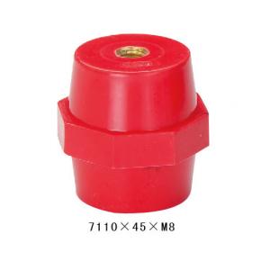 China DMC Material Low Voltage Electrical Standoff Insulators For Switchgear Equipment supplier