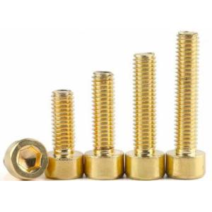 China Stainless Steel Hex Socket Head Cap Screw DIN912 M6 M8 Rust Resistance wholesale