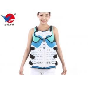 Flannel And PVC Thoracic Lumbar Sacral Orthosis Brace For Lower Back Pain Treatment