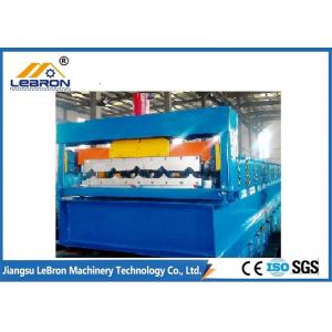 China Full Automation Corrugated Sheet Roll Forming Machine 5.5kW With 13 Satations supplier