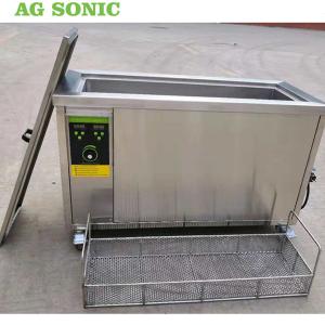 China Engine Cylinder Ultrasonic Cleaning Equipment 80l Metal Parts Degreasing Machine supplier