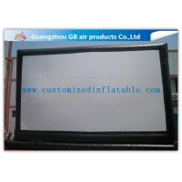 China Giant Outdoor Inflatable Movie Screen Rental , Portable Inflatable Projection Screen on sale
