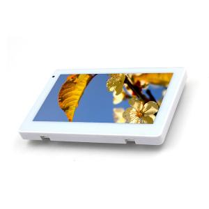 In Wall Flush 7 Inch Android 6.0 Tablet PC With POE NFC Reader LED Light Bar