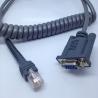 7ftCoiledMotorola Symbol cable RS232 Cable For use with LS1203 LS2208 And LS4208