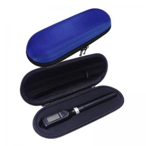 China Blue Color EVA Storage Case , Hard Tool Case Medicine Kit Protective Thermomter supplier