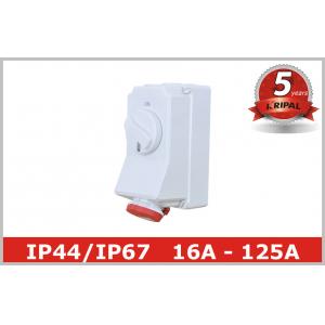 China IEC CEE Power Distribution Interlocked Socket with Machanical Switch supplier