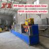 Línea de extrusión de banda de correa eléctrica Schneider PP con girador automático y manual