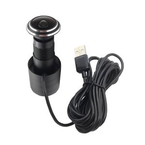 China Cámara de ojos de gato USB Lente de ojo de pez de gran angular para monitoreo industrial Plug and Play wholesale