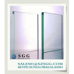 floating glass corner shelf