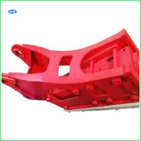 China 75mm Rod Red Hydraulic Hammer Machine For Mini Excavator Q345B on sale