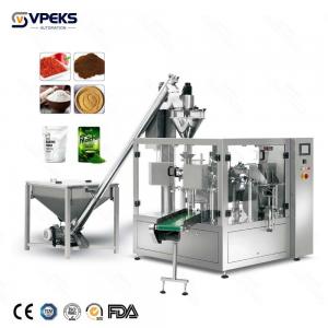 Milk Powder Coffee Spices Premade Pouch Filling Machine High Speed