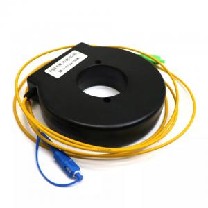 China SC UPC APC 1000M 3.0mm Fiber Optic OTDR Launch Cable Box Mini Round Ring Model supplier
