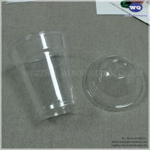 Disposable Drink Water PET Cup Transparent Clear Food Grade Milk Tea Cups Disposable Drinking Cups With Lids