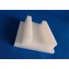 low friction coefficient white plastic spacers guide rail cnc machined parts