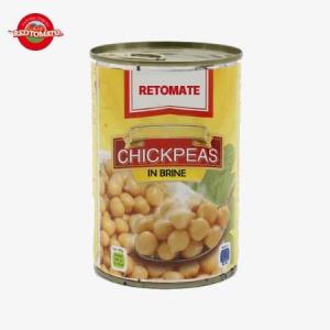 Salty Canned Chickpeas In Brine 850g Delightful Savory Flavor OEM