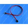 China HDD SATA III 6.0 Gbps Female To Female SATA Data Cable 7 Pin With Locking Latch wholesale