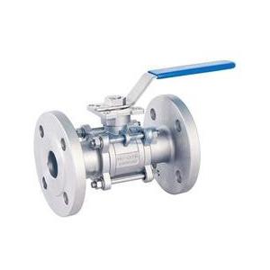 3-PC stainless steel flange ball valves full port ISO-DIRECT MOUNING PAD ss304 high wcb