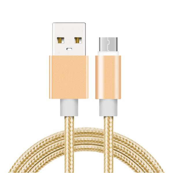Braided Charging Cable for Lightning/Android/Type-C 1M/2M 5V2A/5V3A Charging and Data Transfer Made in Customized 480Mbps USB2.0