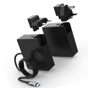 China 100W USB C PD Desktop Charger With Extension Cord And Detachable UK EU US Plug wholesale